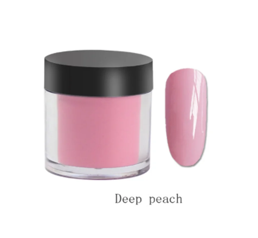 10g/Bottle 3-Base-Colors Professional Acrylic Dipping Powder Clear/White/Deep Pink Manicure DIY Convenient Nail DIPPOWDER #FA46#