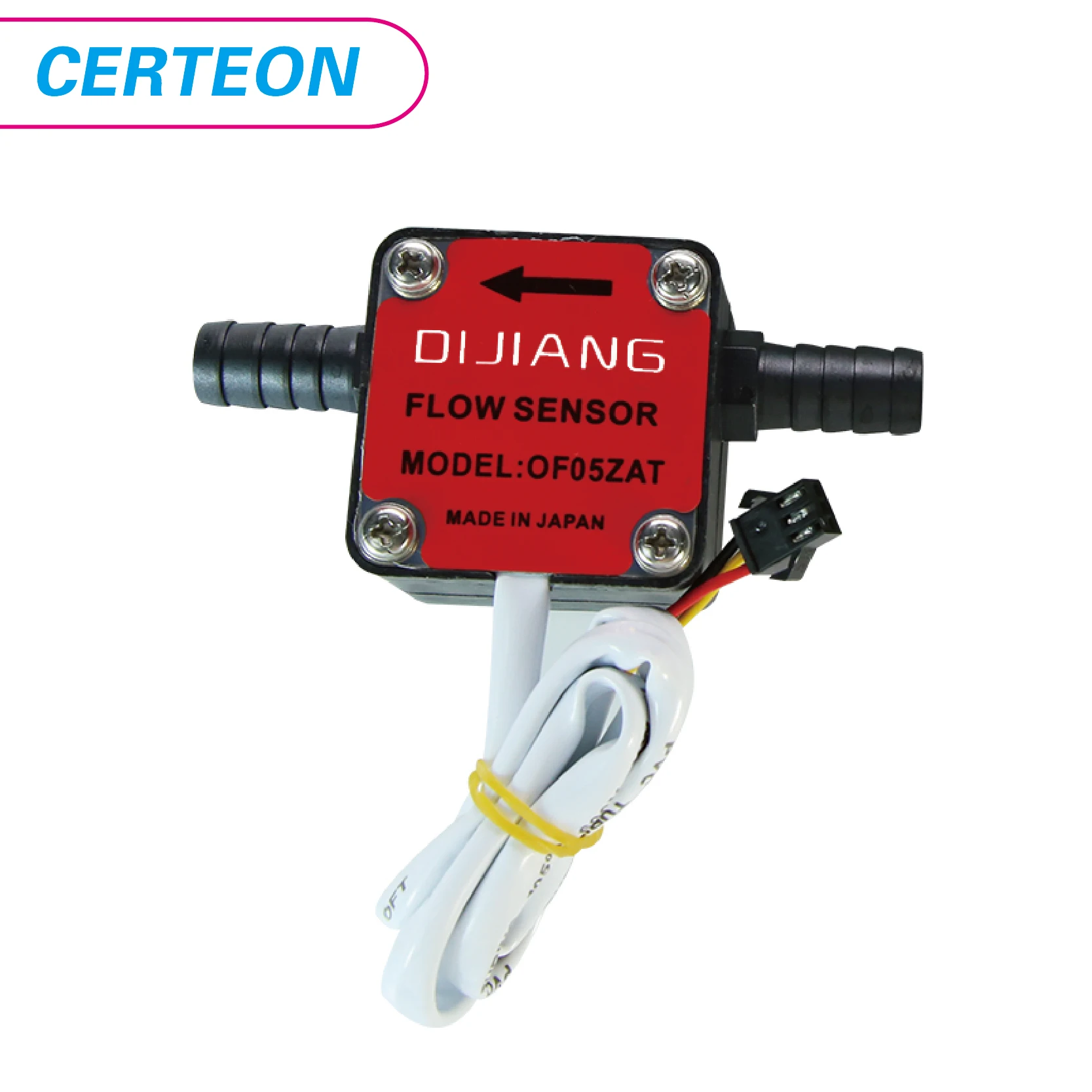 Flow Meter Plastic Gear Flow Sensor Miniature Flow Rate Sensor Liquid Gear Meter Durable Small Measurement Meter