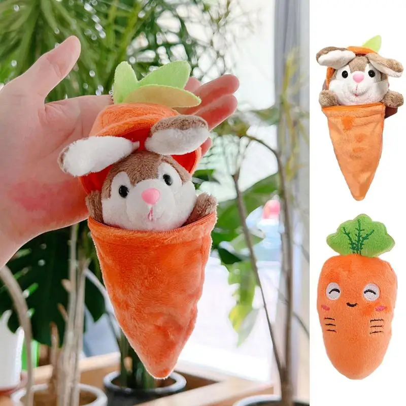 Easter Plush Toys Cute Toy Plushie 12cm Bunny Decorative Keychain Pendant Ornament Room Decoration Toys For Children's Gift kawaii pluh bunny toys infant children stuffed toys hopping wind up clockwork jumping rabbit toys collect easter gifts juguete