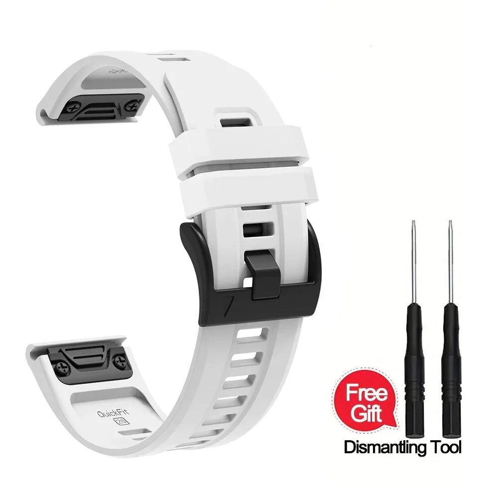 Silicone QuickFit Watch Band - Premium 22mm/26mm Strap