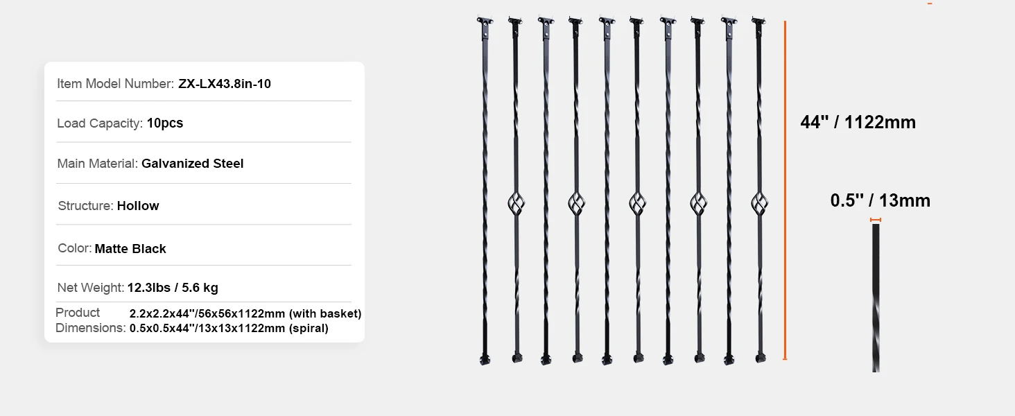 Staircase Metal Baluster