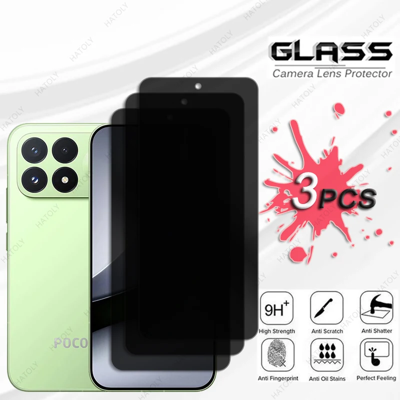 Ultra Privacy Screen and Camera Lens Protector - Anti-Glare, Anti-Spy Glass