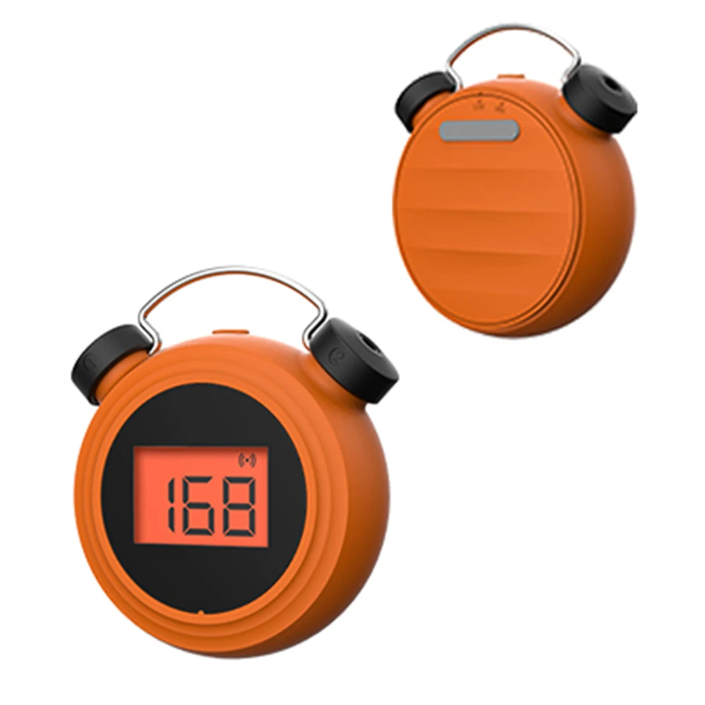 

Smart Mobile Phone Indoor Outdoor Wireless Termometer Kitchen Cooking Digital Culinary Meat Thermometer With 2 MiniClock