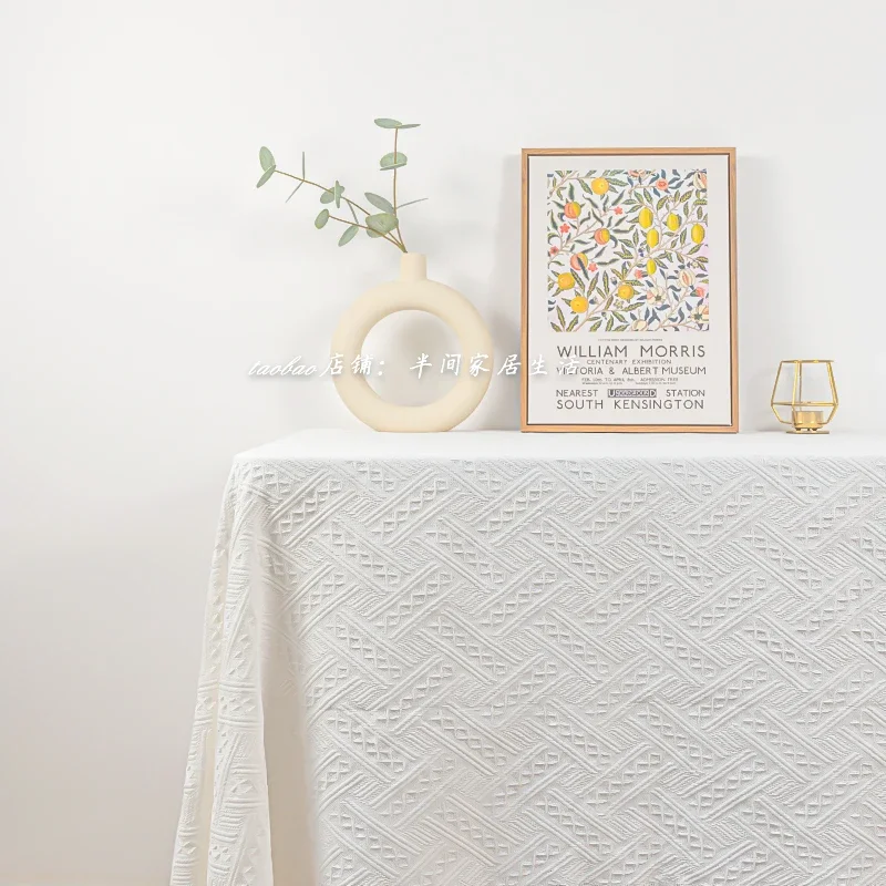 

Background cloth layout Dessert table, coffee table, desk, round table tablecloth