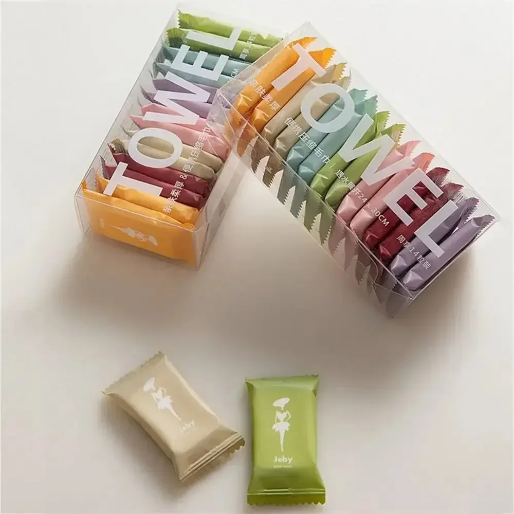 Disposable Travel Towel Clean Beauty Square Face
