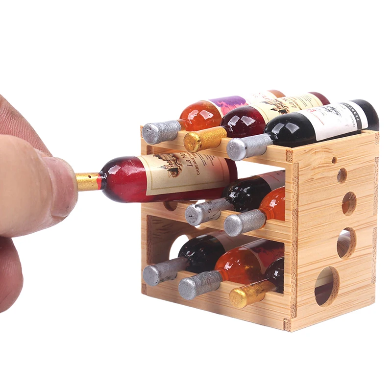 Toddmomy 10 Mini Bicchieri Da Vino In Miniatura Per Casa Delle Bambole - Scala 1:12 Accessori Cucina Giocattolo