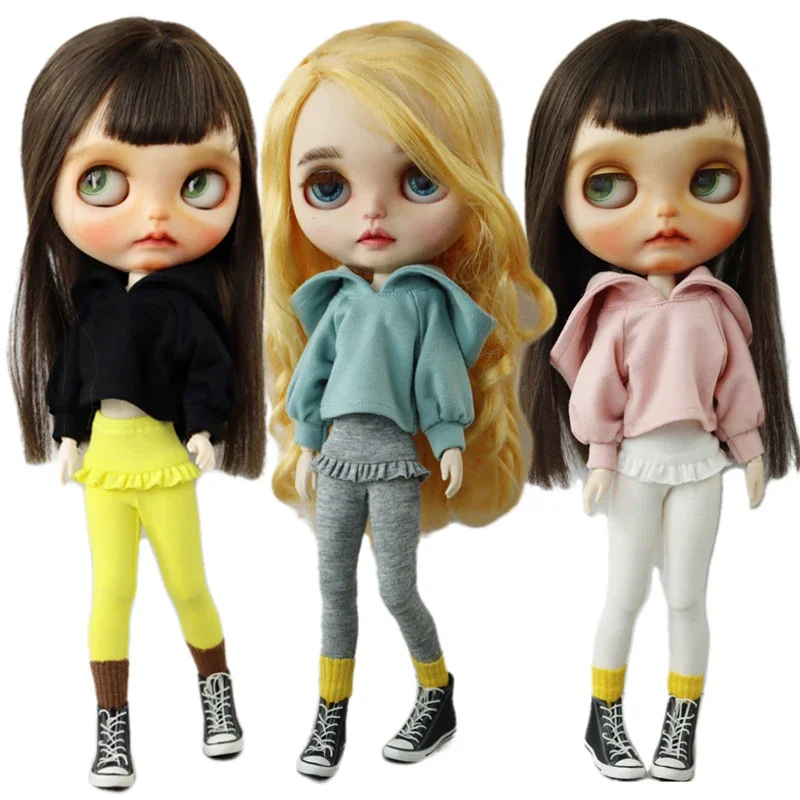 For Blythe Doll Clothes Sweater for Ob24 Ob22 Azone Dolls
