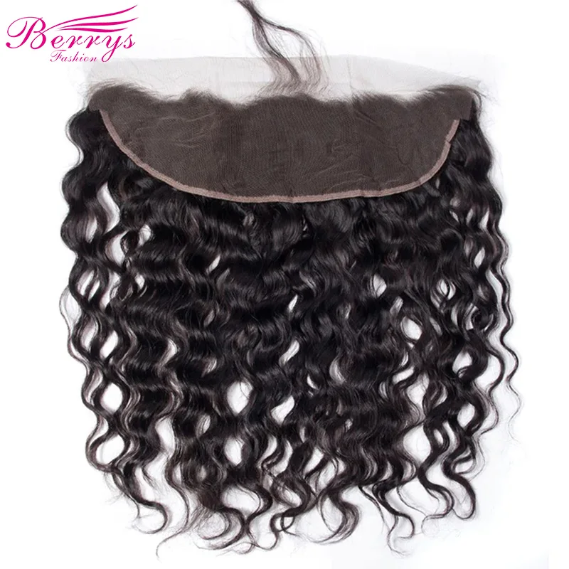 Wasserwelle 13x6 HD Lace Frontals Brasilianischer 13x4 Kleiner Knoten Natürlicher Haaransatz 4x4 Virgin Hair Extensions Transparenter Lace Frontal – Detail 7