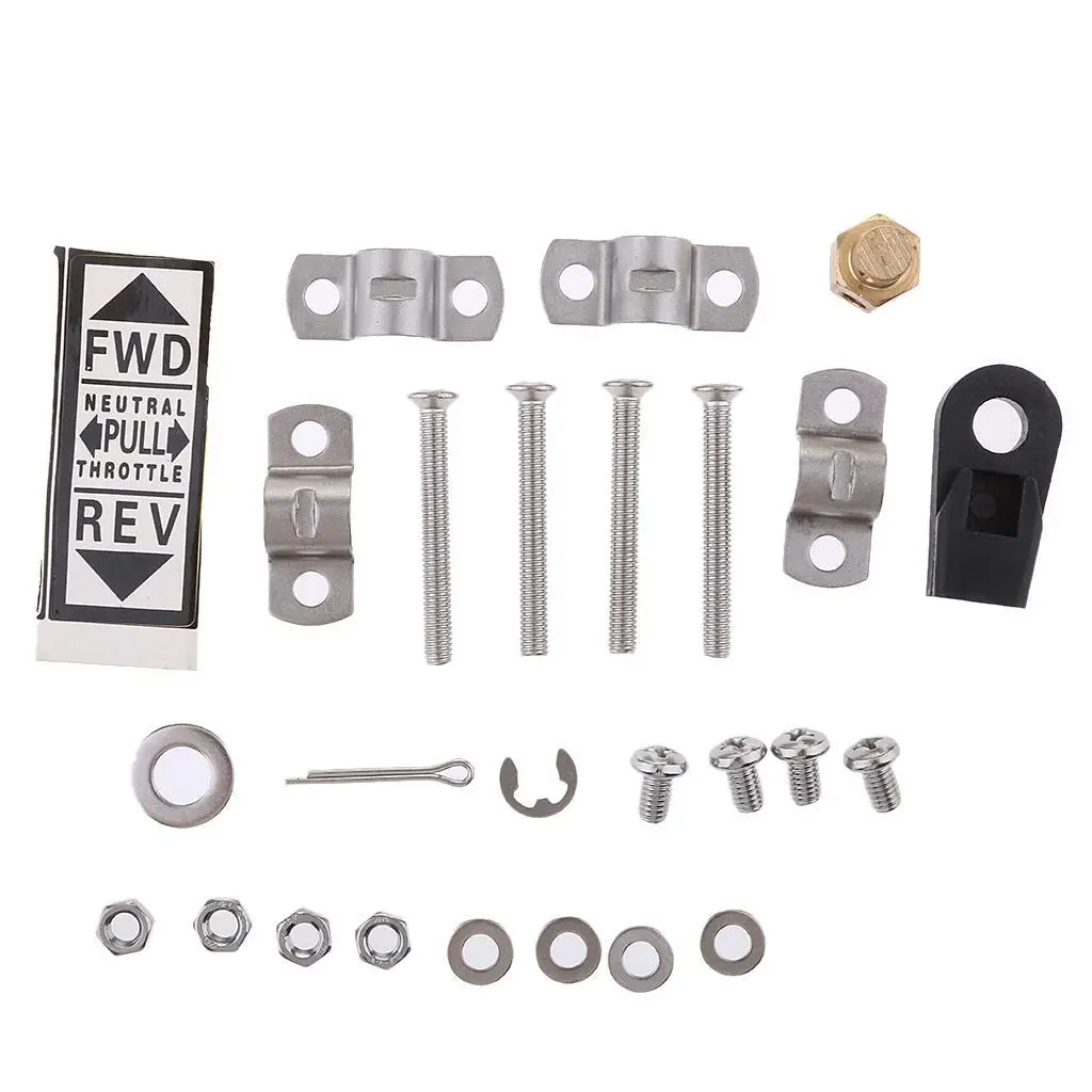 

Throttle Control Boat Single Control Lever Top Mount Components and Parts