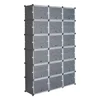 12-Tier Portable 72 Pair Shoe Rack Organizer 36 Grids Tower Shelf Storage Cabinet Stand Expandable for Heels Boots Slippers 5