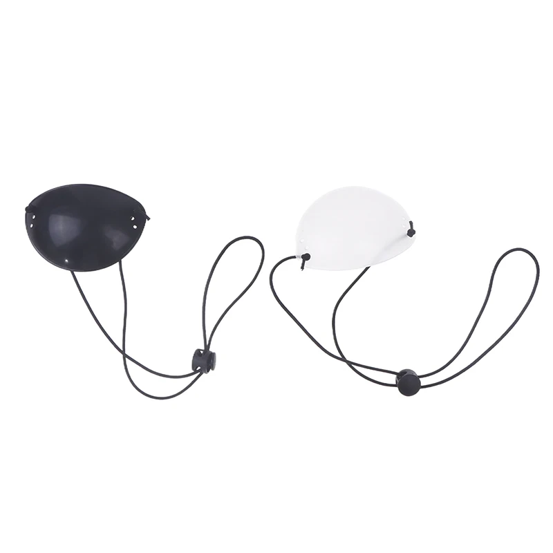 Translucent Black Single Eye Protect Correction Children's Monocular Eye Goggle Patch Amblyopia Blindfold One Strabismus