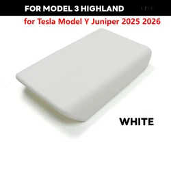 Premium Center Console Armrest Protector Cover - Juniper Edition, Launch 2025 (White New M3 MY)