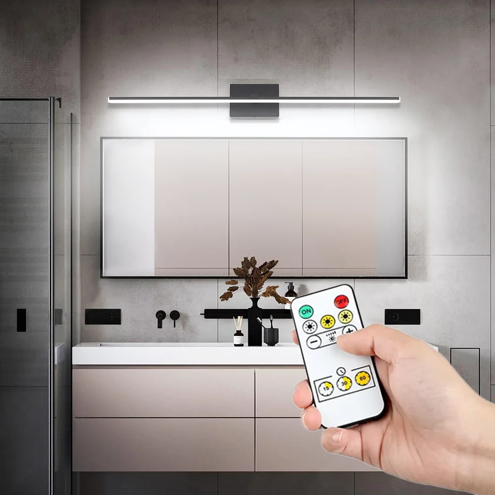 وحدة إضاءة جدارية LED حديثة قابلة لإعادة الشحن، تت...