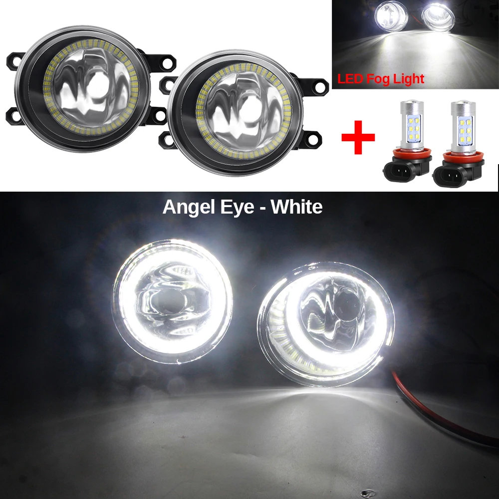 Blinglights White LED Halo Fog Lights / Angel Eyes For Honda Gold Wing GL1500