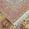 6x9ft Luxury Woolen Carpet Oriental Wholesale Persian Rug Vintage Pure Hand Woven Wool&Silk Rug for Bedroom Living Room Lounge 6