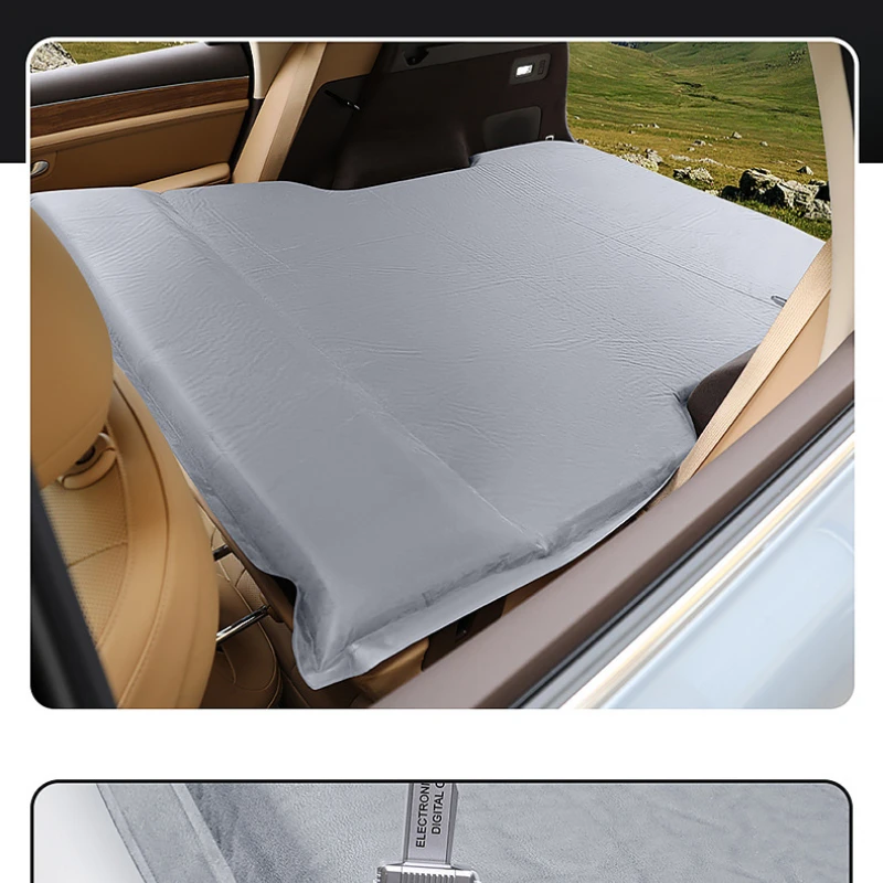 For AITO WJ-M5 M7 Car Travel Bed Inflatable Air Mattress Outdoor Camping Inflatable Special Suede Fabric Mattress Cargo Liner