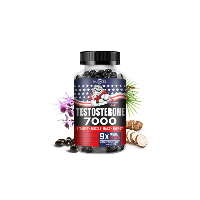 Balincer Men's Testosterone Booster Builds Strength & Energy, Builds