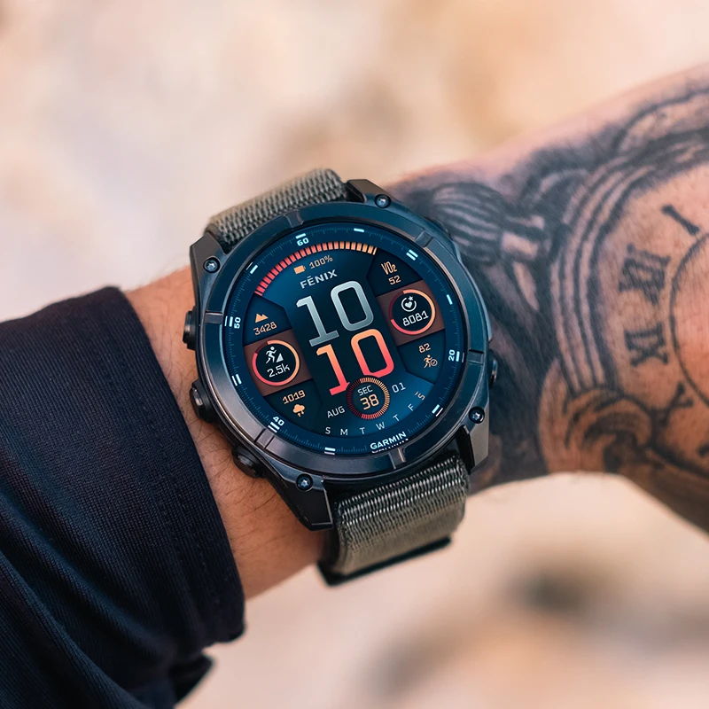 Fenix 8/E Outdoor Sports Solar Watch Off road Mountaineering Marathon smartwatch 3