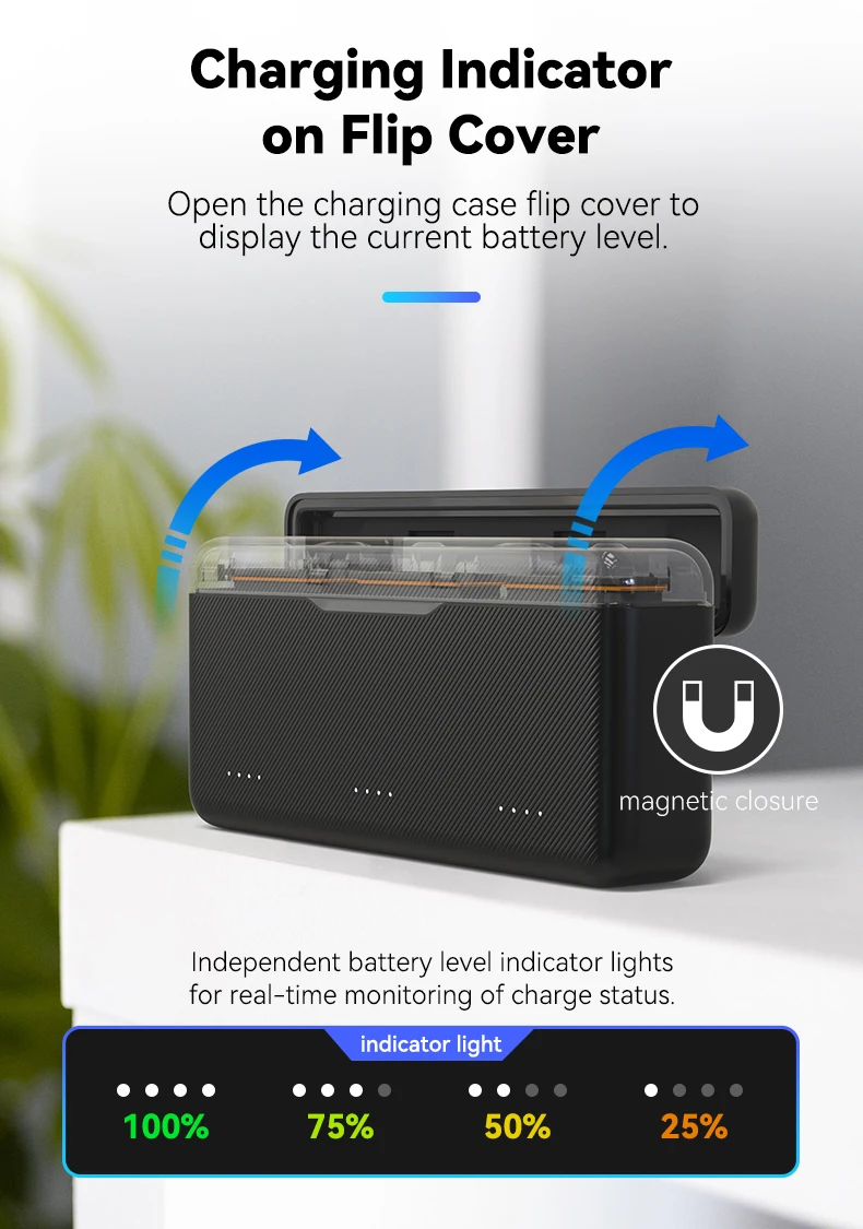 Description Picture 5 of itemTELESIN Fast Charging Box for DJI OSMO Action 5 4 3 TF Cards Storage Type-C Fast Battery Charger Action Camera Accessories