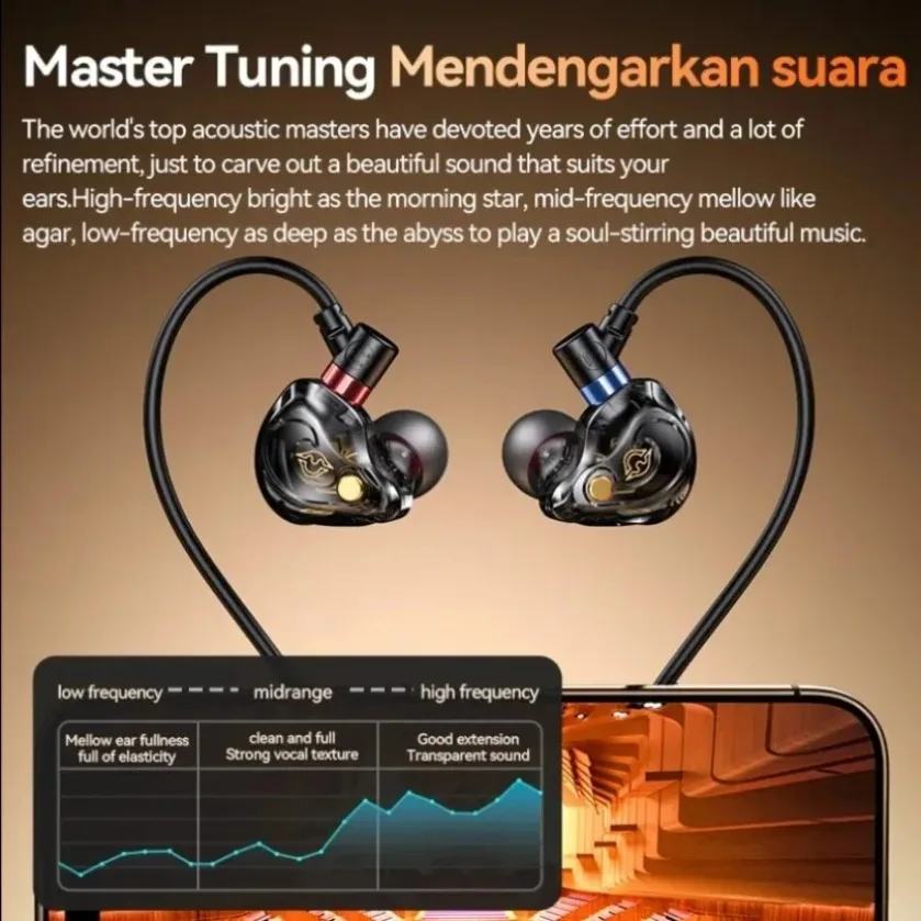 High-Fidelity Wired Stereo Gaming Headset with Noise-Cancelling Microphone