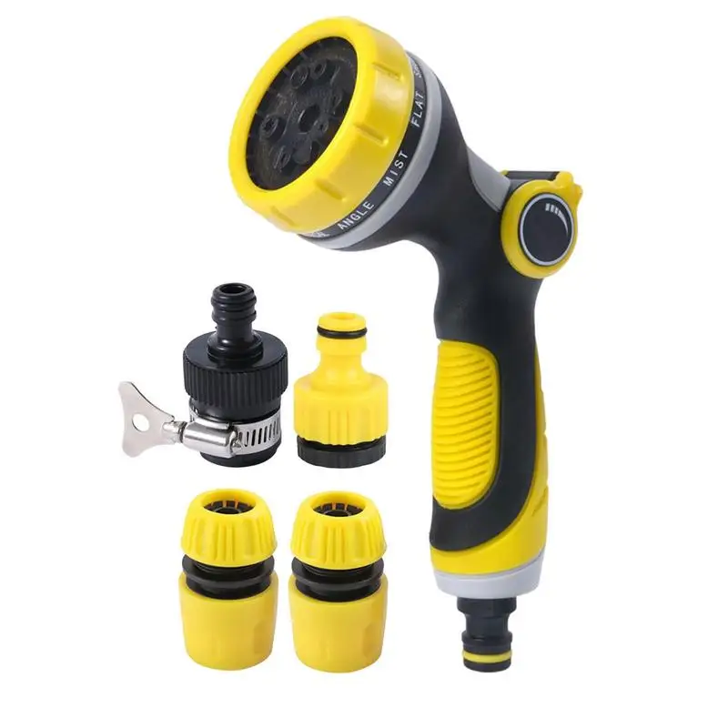 

Hose Sprayer 10 Functions Garden Sprayer Nozzle With Non-slip Handle Spray Nozzle For Watering Plants Car Wash Dog Shower