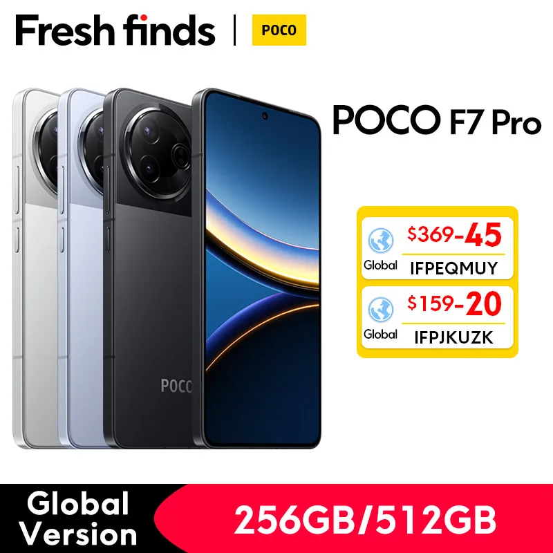 World Premiere】POCO F7 Pro Global Version Smartphone Snapdragon