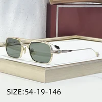 Lunettes de soleil de luxe Deaver, incrustation de pierres précieuses faites à la main, style aviateur rétro, UV400, pour hommes et femmes 2