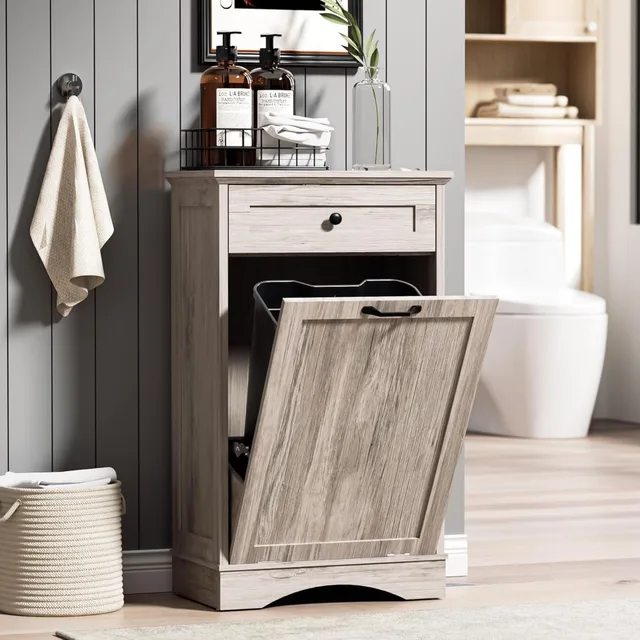 Tilt-Out Trash Cabinet 6