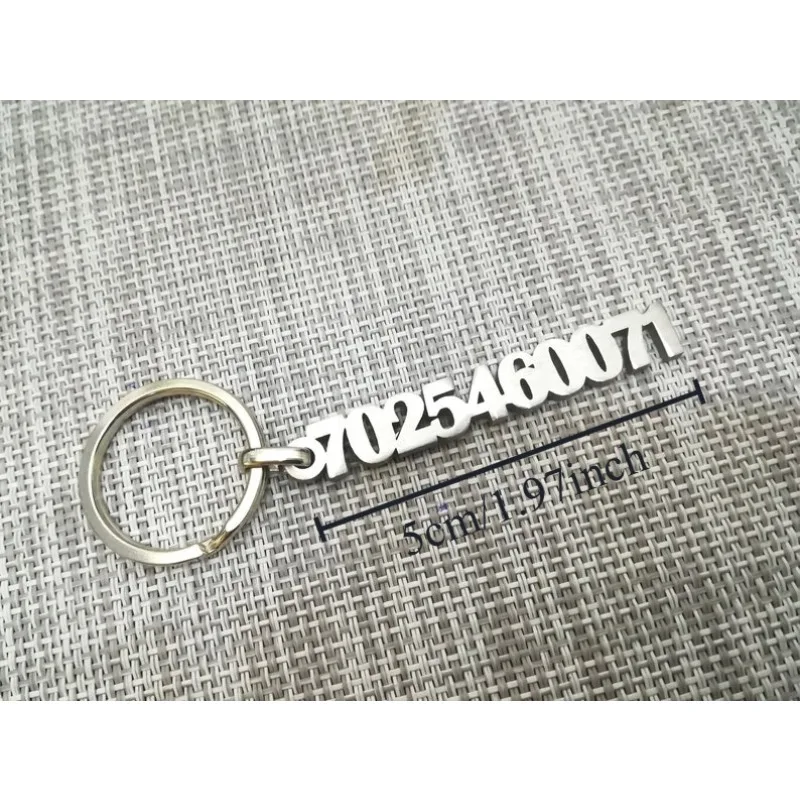 Customized Stylish and Durable Digital Keychain - Ideal Everyday Accessory and Thoughtful Gift
