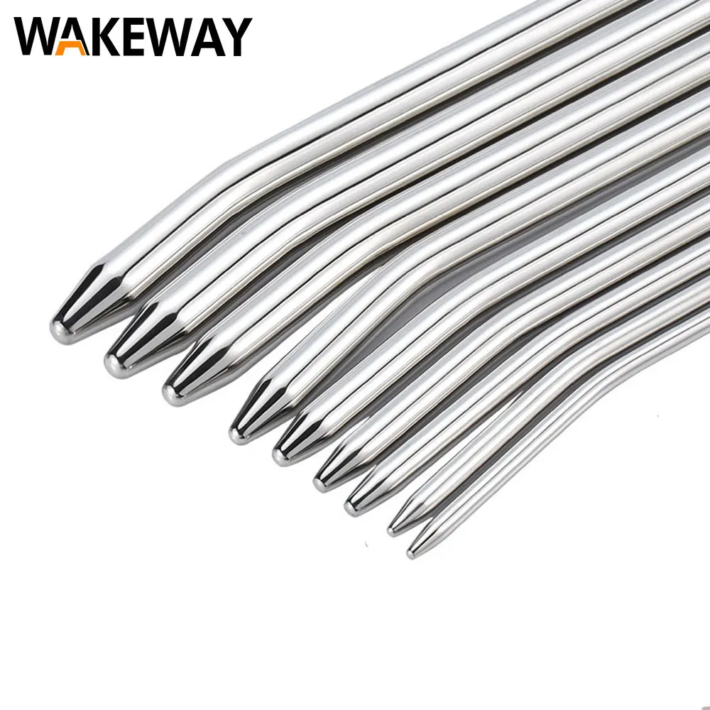 SM Metal Urethral Dilator Penis Plugs Training Kit