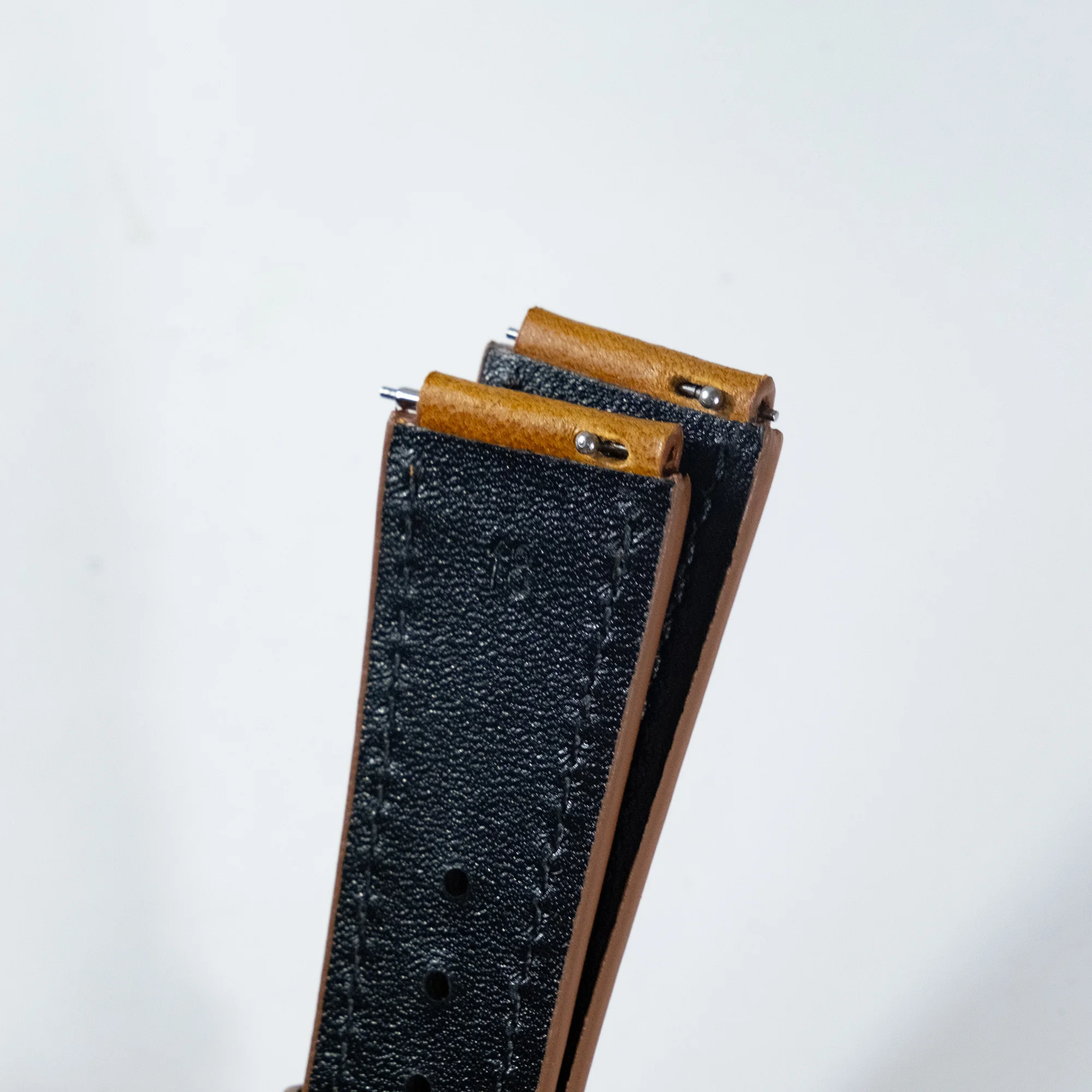 Premium Quick Release Genuine Leather Watch Band with Tanning Oil Wax Finish