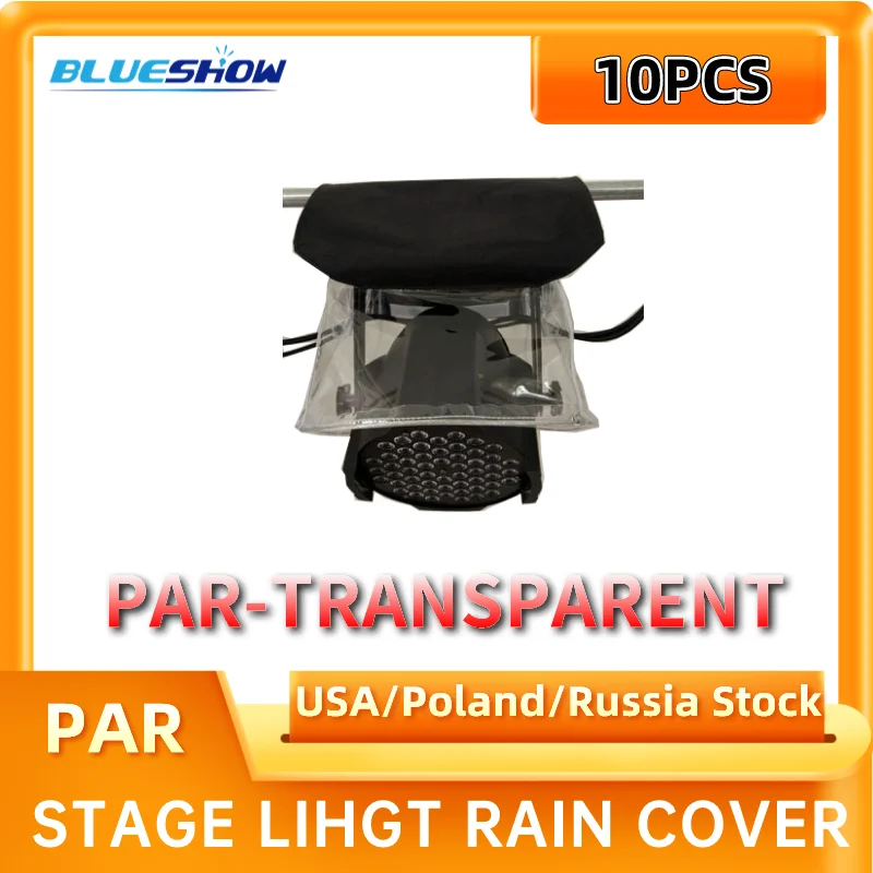 Description Picture 5 of item10pcs 960 LED Strobe Light Cover Light Beam Rain Cover Waterproof Raincoat Snow Coat LED PAR Light Battery Par Outdoor