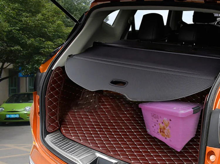 For Nissan Qashqai J10 2008-2013 Aluminum+Canvas Rear Cargo Cover privacy Trunk Screen Security Shield shade Accessories