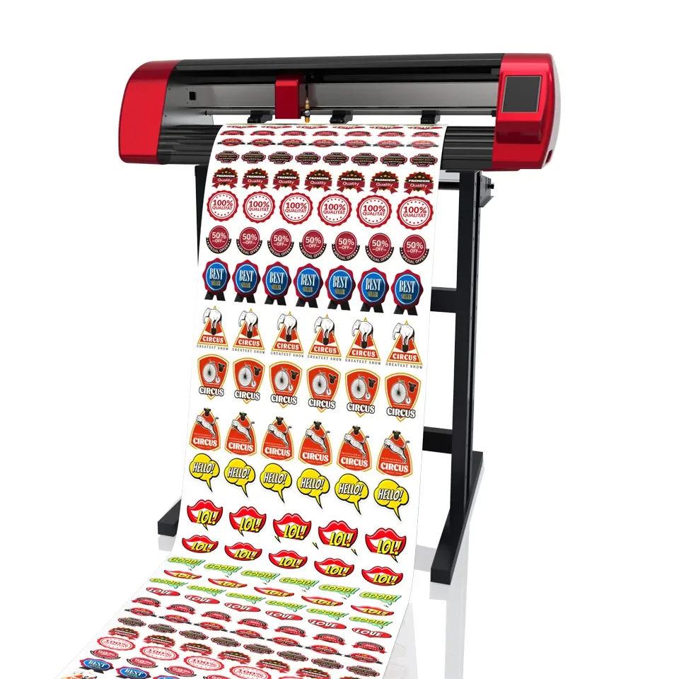 Skycut Automatic Cally Contour Touch Screen Control Desktop Sticker Plotter De Corte Cutting Vinyl Cutter Machine Con Fotocamera