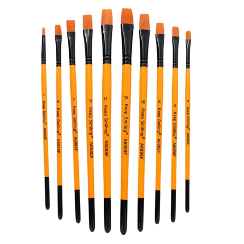 

F3MA Watercolor Acrylic Paint Brushes,Artist Paintbrushes for Body Face Rock Canvas