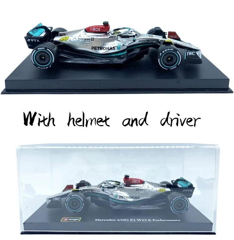 2025 Bburago 1:43 2024 Mercedes F1 W15#44 W16 #63 #12Alloy Luxury
