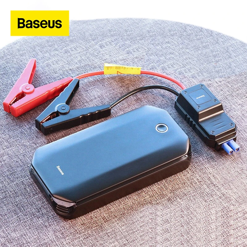 Baseus車ジャンプスターター始動装置バッテリーパワーバンク800a Jumpstarter自動バスター緊急ブースター車の充電器ジャンプスタート Jump Starter Aliexpress
