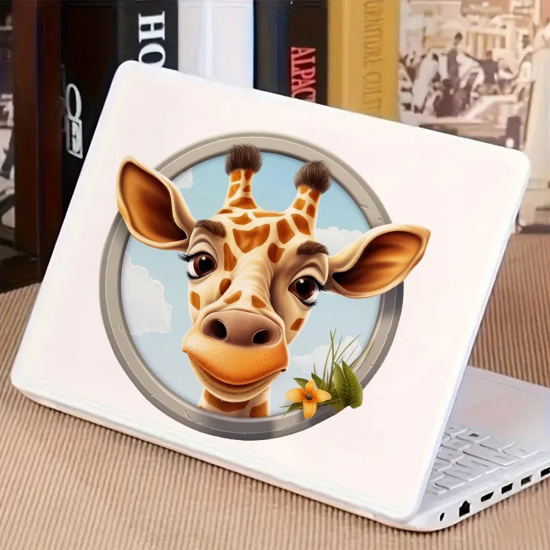 Giraffe Sticker Water-proof Home Wall Decal Used for Wall Bathroom Cabinet Door Toilet Car Laptop
