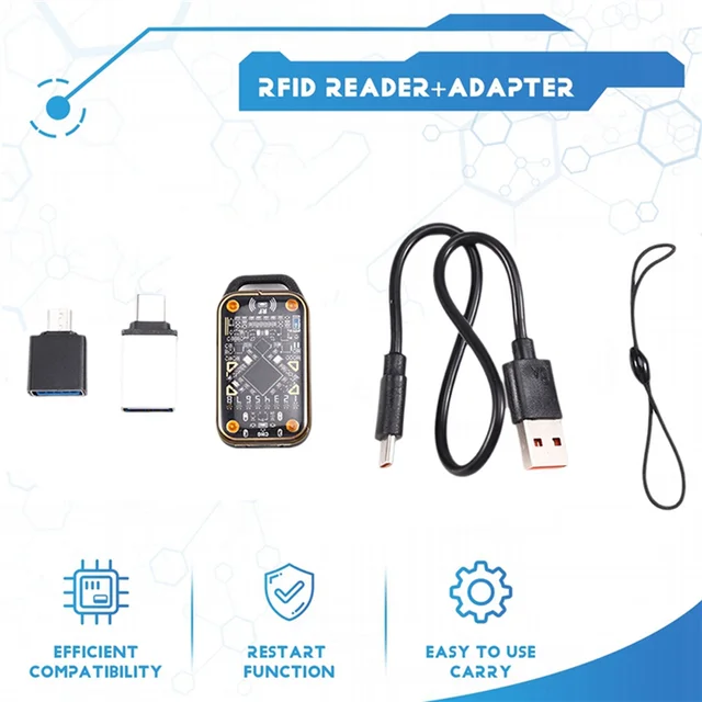 Chameleon Ultra Smart Card Emulator+CUID Keychain RFID Smart Chip Reader 125K 13.56M Card Decode NFC Duplicator-AA98 4