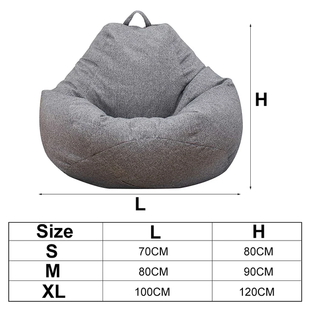 Large Bean Bag Sofa Cover 3