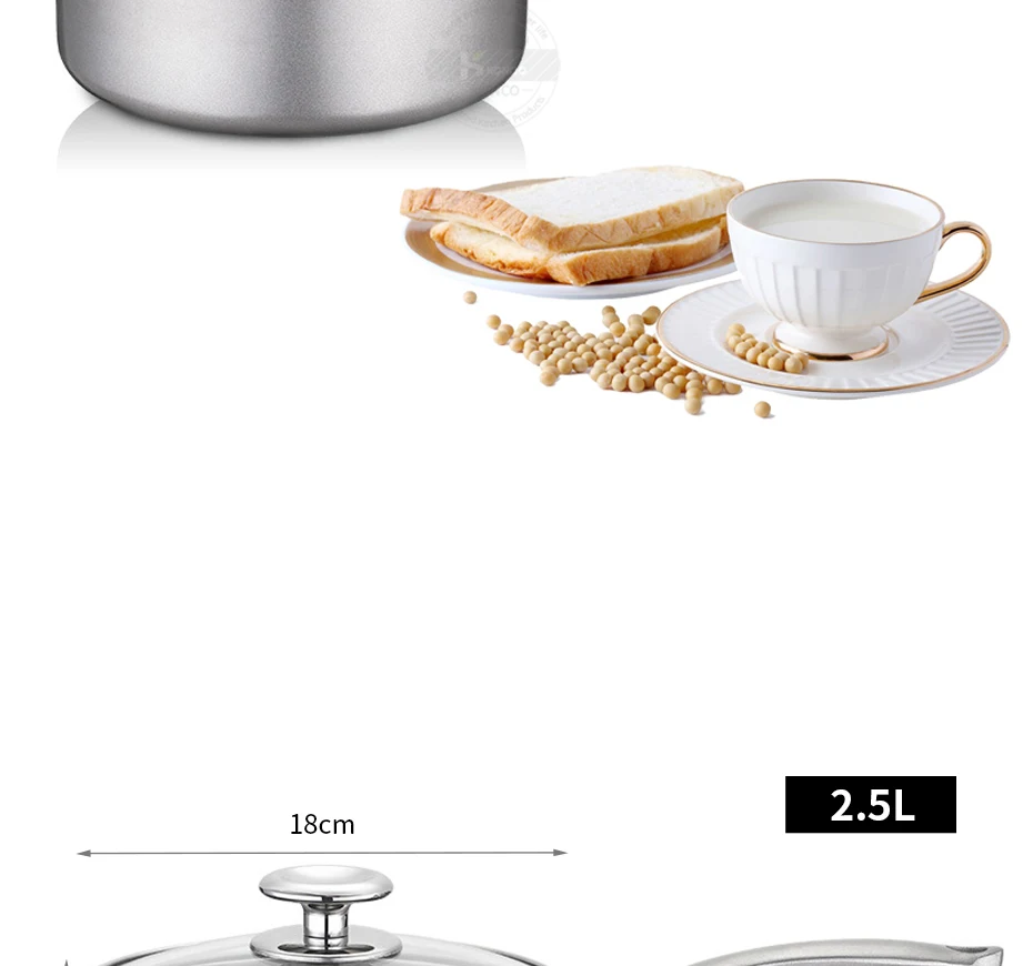 Description Picture 3 of item18CM Pure Titanium Pot Milk Pot With Glass Lid Portable Noodle Pot Camping Cooking Wok Kitchen Cookware