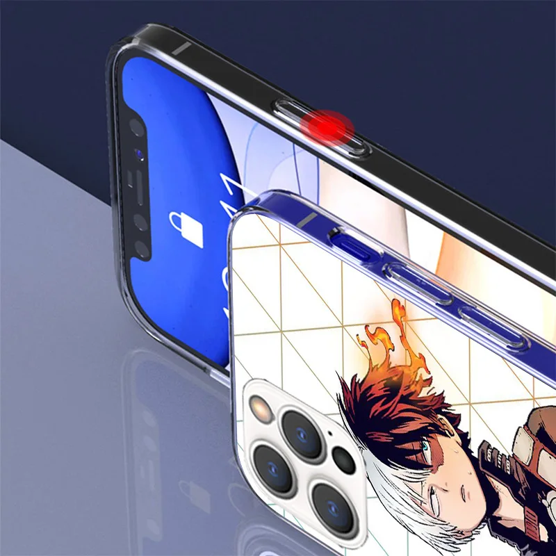 My Hero Todoroki Shoto Themed Phone Case - Gift Print Cover