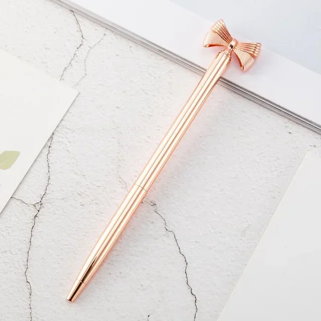 New Kawaii Cute Bow Ball Pens Ballpen Fashion Girl Ballpoint Pens Pens for School Supplies Office Korean Creative Stationery 5