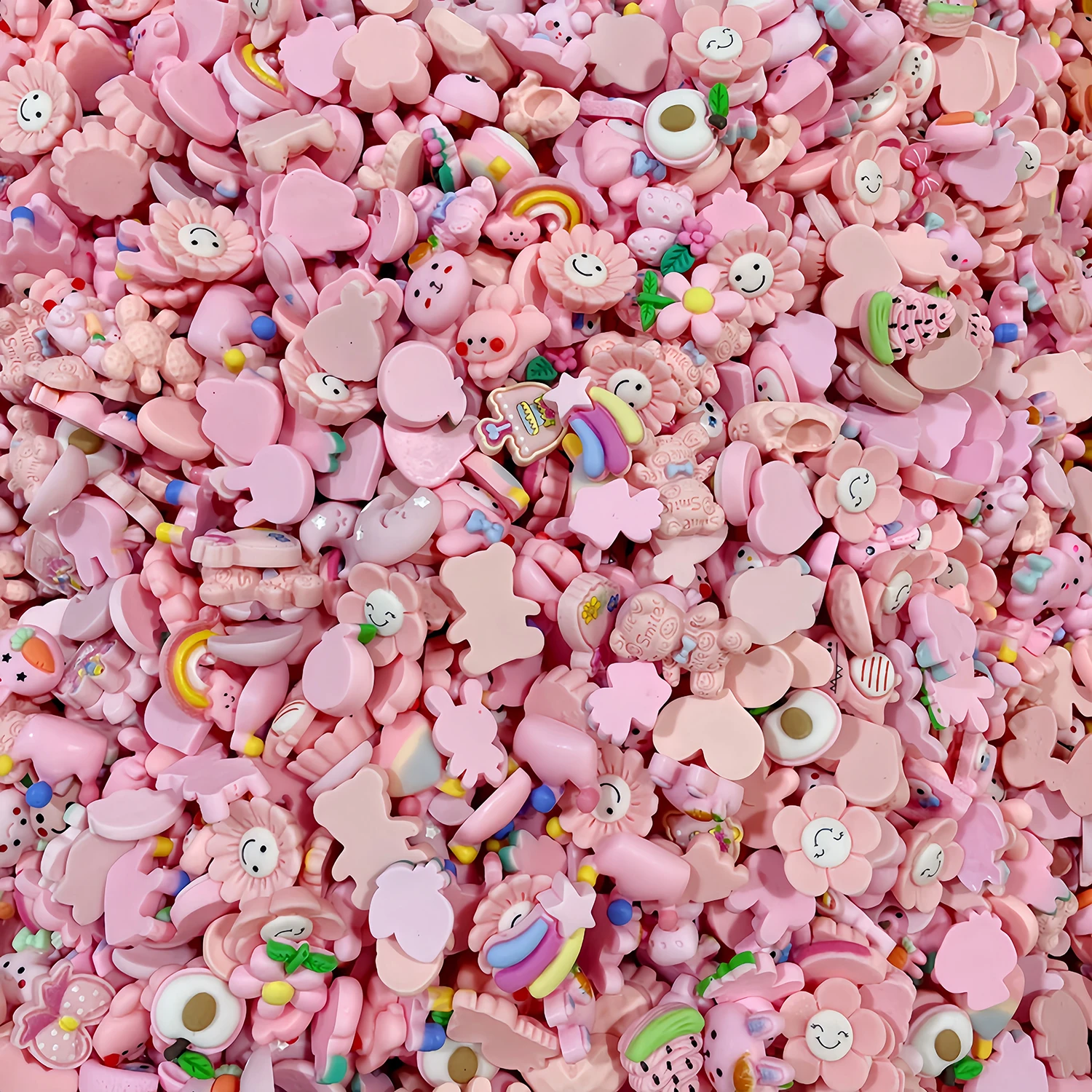 10PCS Nette Harz Candy Charms Segen Tasche Zubehör DIY Flatback SLIME Füllung Creme Kleber Telefon Shell Charme Weihnachten geschenk – Detail 5