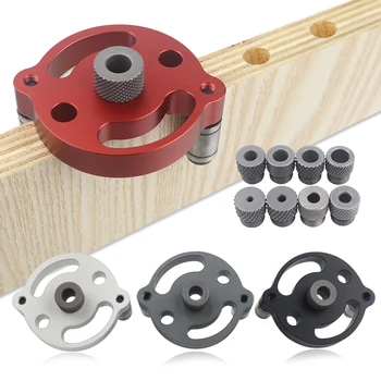 Vertical Doweling Jig 3-10mm Woodworking Hole Puncher Self-centering Drill Guide Locator For DIY Furniture Connection Tools