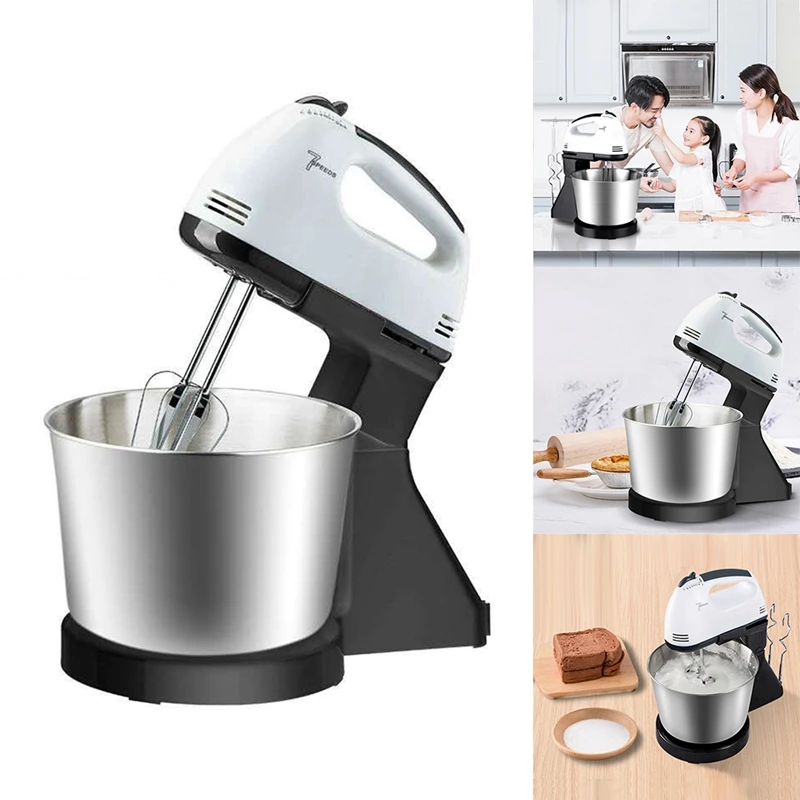 Stand Food Mixer Frullatore Elettrico Per Alimenti Desktop Frusta Per Uova Crema Torta Impastatrice Montalatte