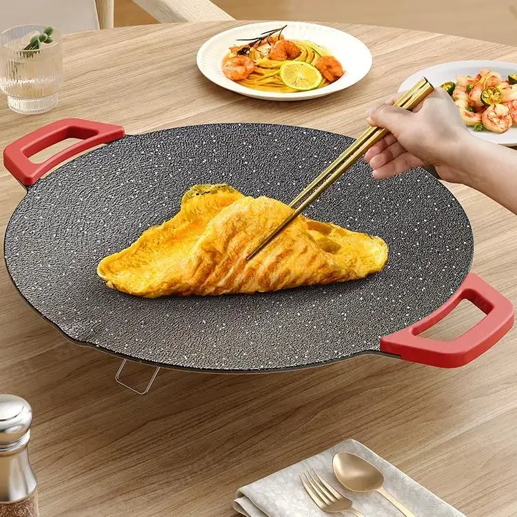 ElectricbakingpanHouseholdmultifunctionalsmokelessnonstickpan