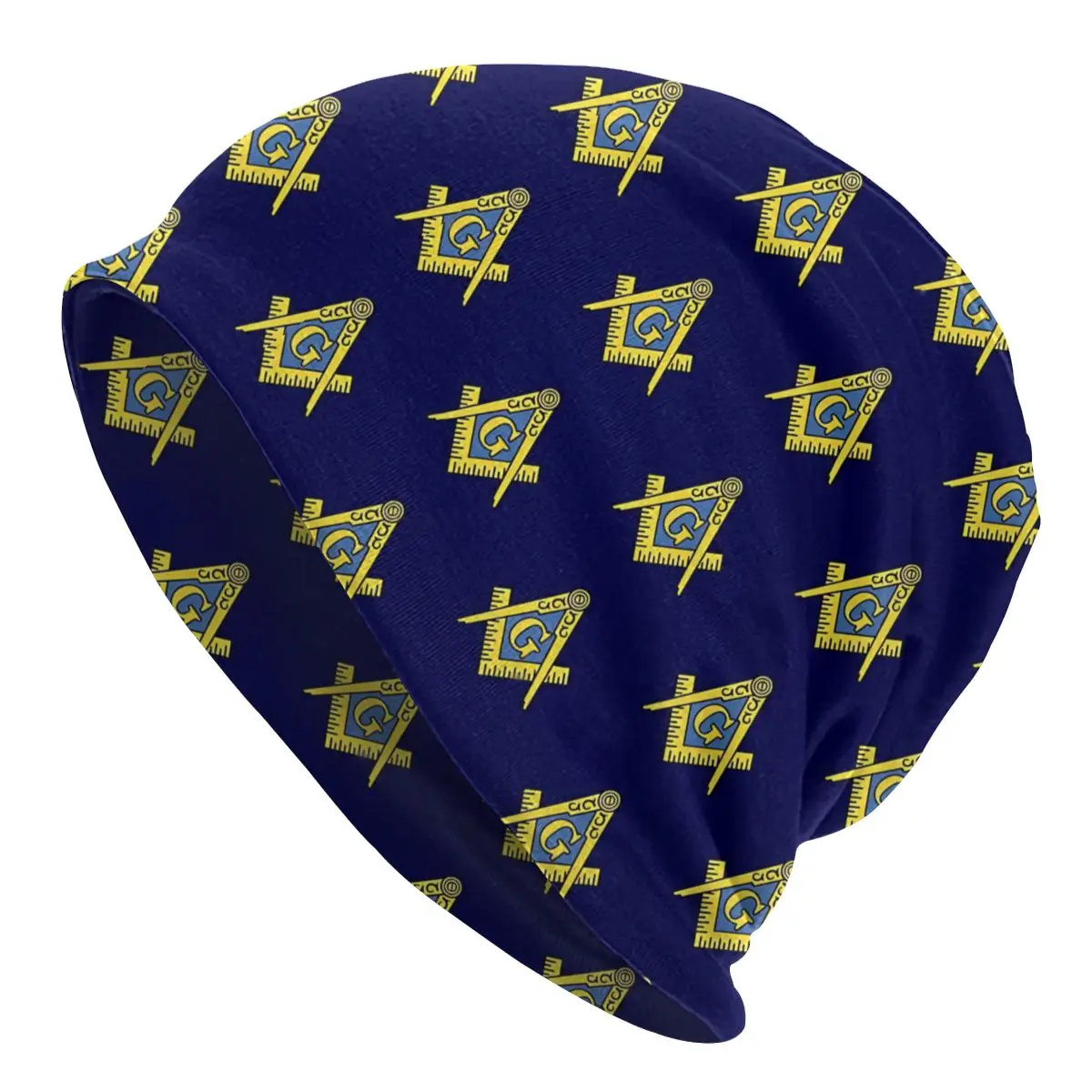 

Freemasonry Pattern Men Women Thin Beanies Outdoor Ski Cap Skullies Bonnet Hat