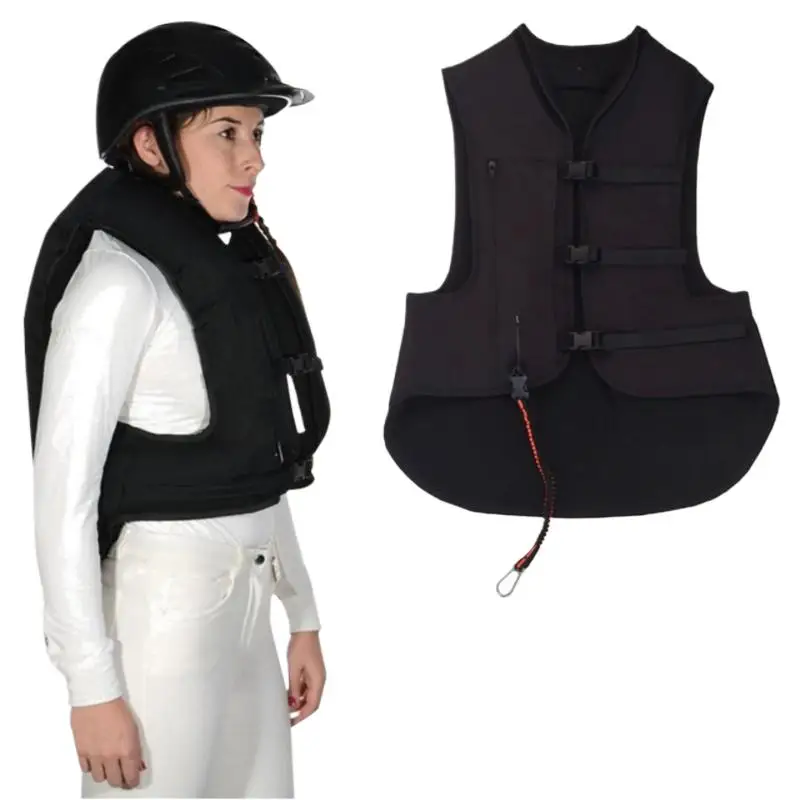 High Precision Equestrian Airbag Riding Anti-Fall Inflatable Armor Children Adult Protective Gear