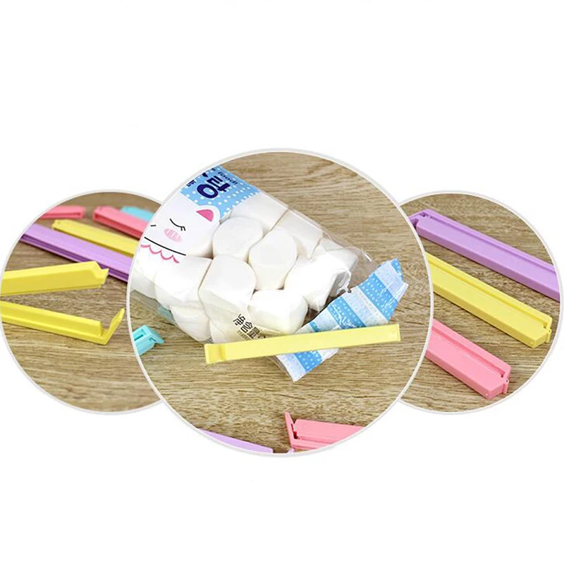 1 sizes  Portable New Kitchen Storage Food Snack Seal Sealing Bag Clips Sealer Clamp Plastic Tool Kitchen accessories